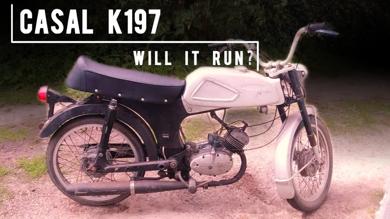 Casal K197 Мопед из Португалии! | ЗАВОДИТСЯ ЛИ?