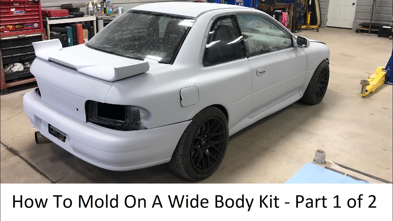 Molding 6oc Widebody Kit - Subaru GM6 (coupe) - P25/22B Tribute - Part 1 of 2