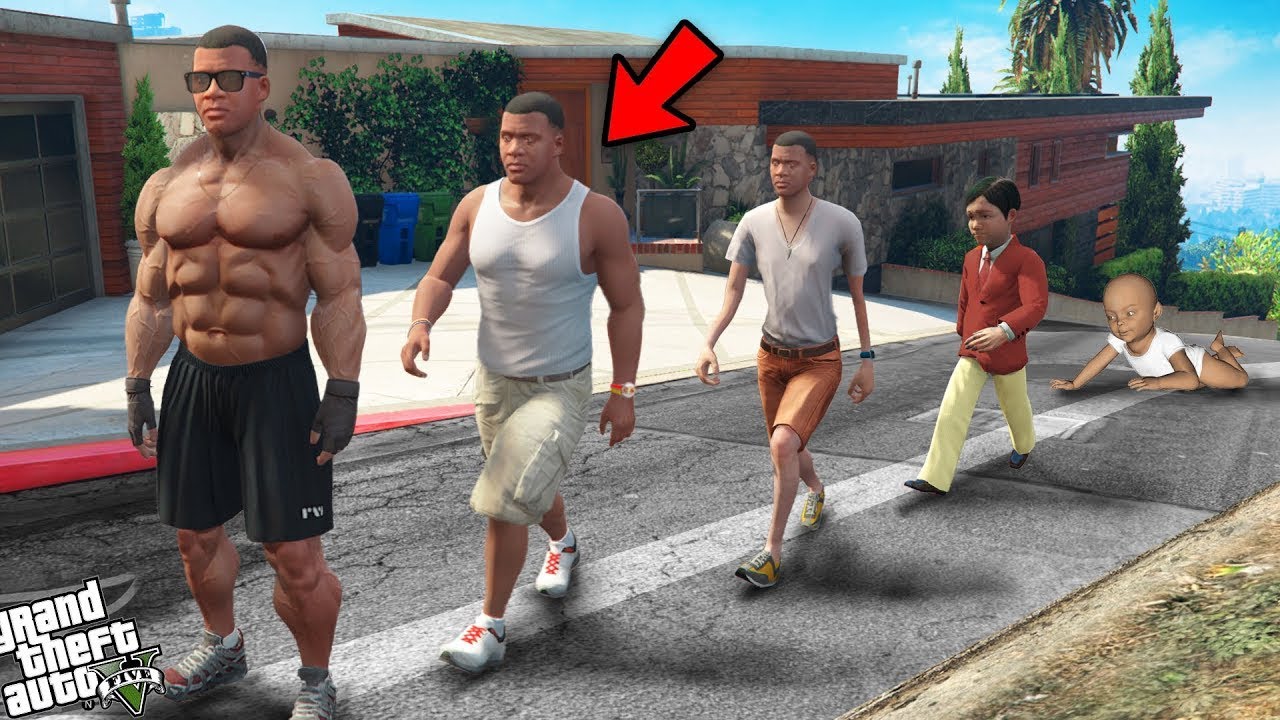 ФРАНКЛИН БӨПЕДЕН ҮЛКЕНГЕ АЙНАЛДЫ (GTA V)