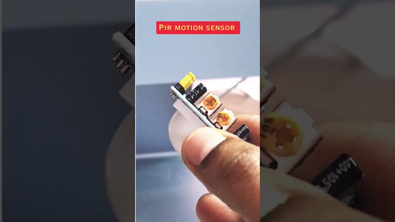 #Shorts - How PIR sensor look like? Arduino Projects | Arduino Sensors | Motion Sensor | Robot | AI