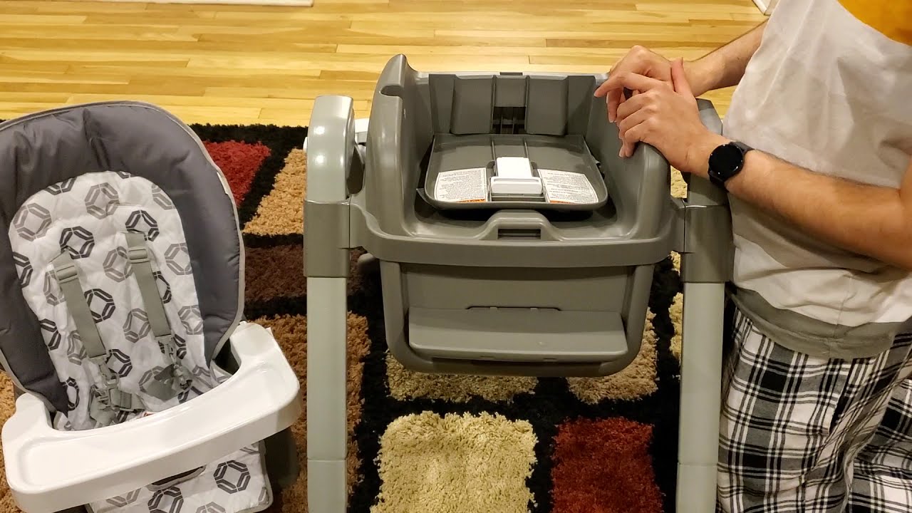 Assembly and Setup of Ingenuity SmartServe 4-in-1 High Chair with Swing Out Tray