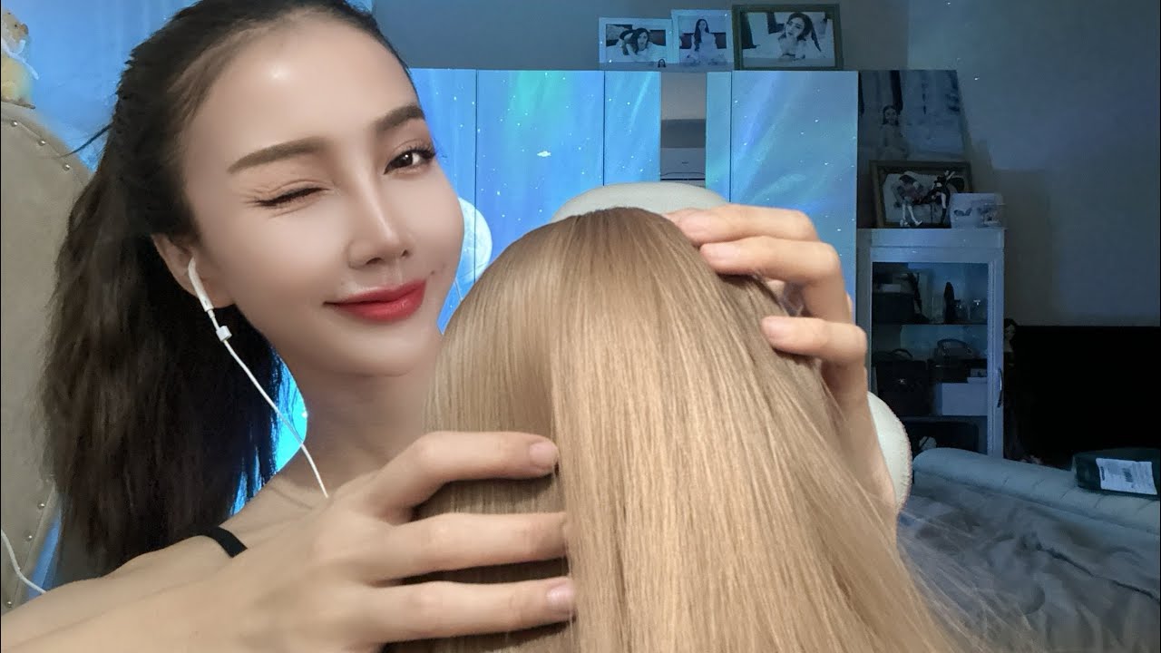 ASMR  Head massage 💆 เกาหัว นวดหัว (No talking)