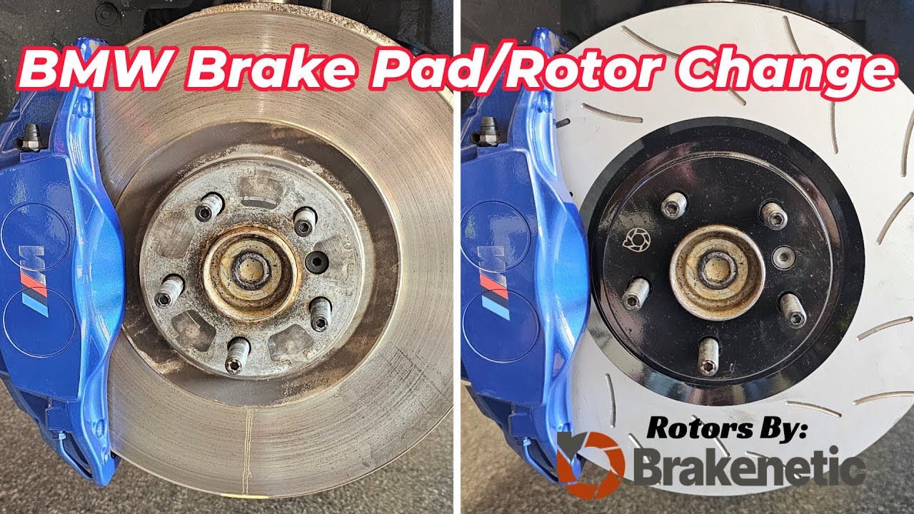 Transform Your BMW: Brake Pad and Rotor Swap DIY! #Brakenetics