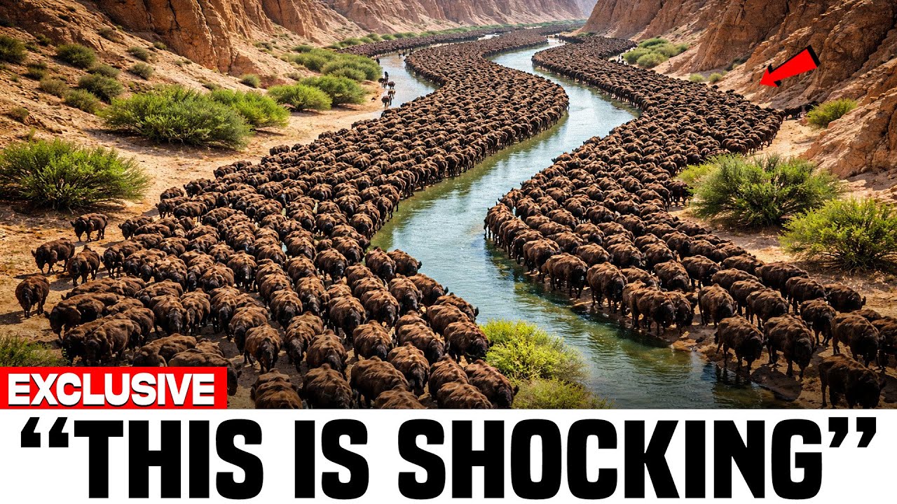 Texas Just Released 5000 Bison Into The Desert… 3 Years Later Everyone Is SHOCKED