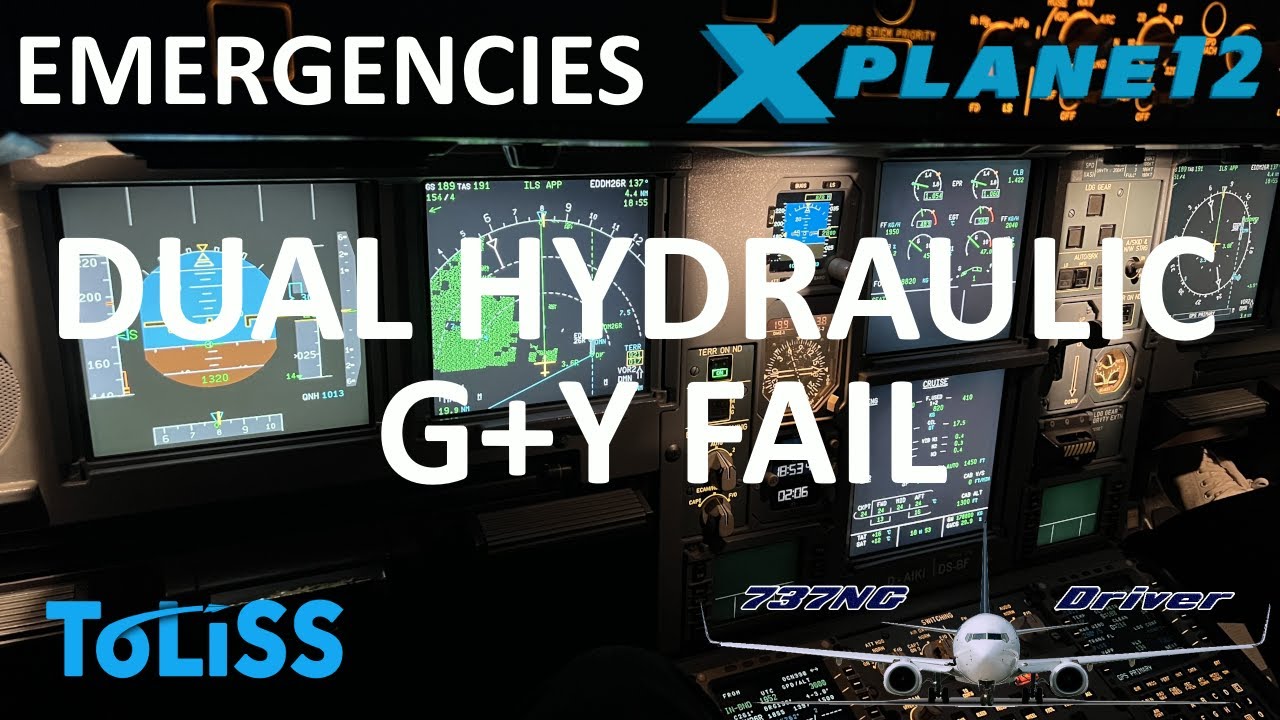 Airbus Emergencies: DUAL HYDRAULIC G+Y | Real Airline Pilot