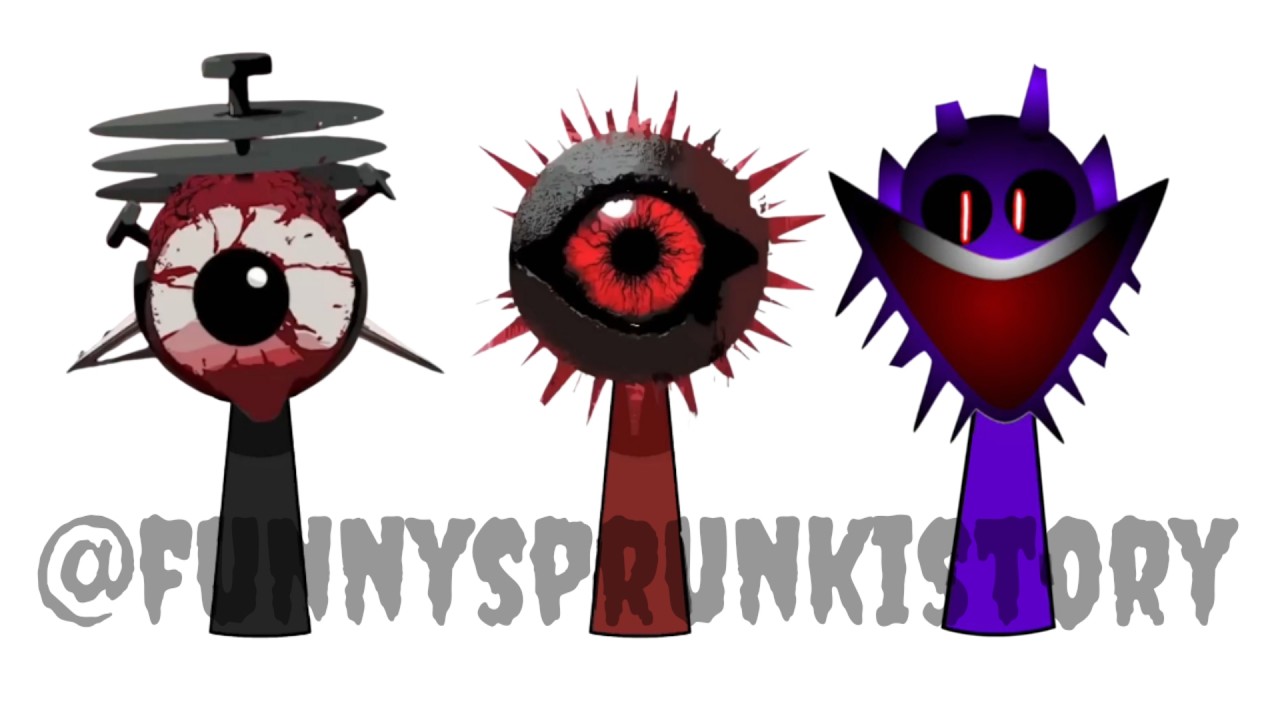 My Sprunki OC: Mr sun and Durple and Clukr Phase 6