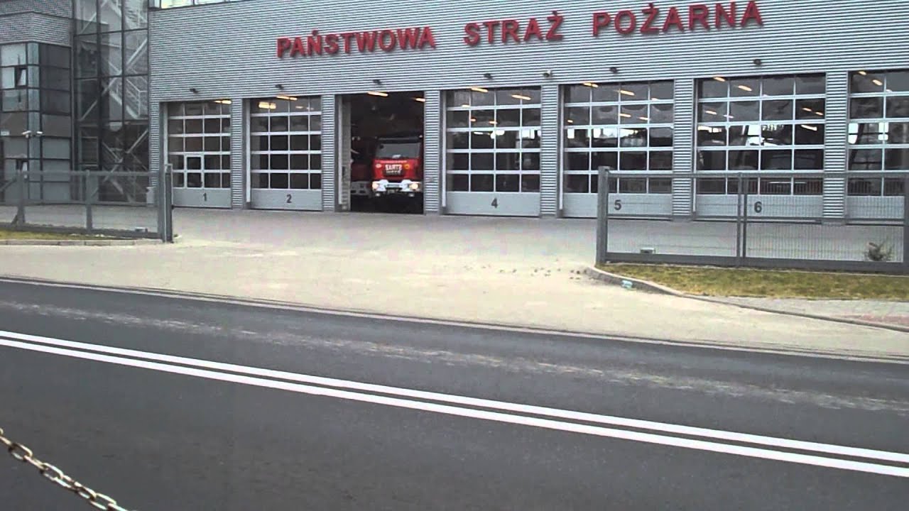 Wyjazd alarmowy 441[F]40 SRt Iveco Eurocargo z JRG Żagań.