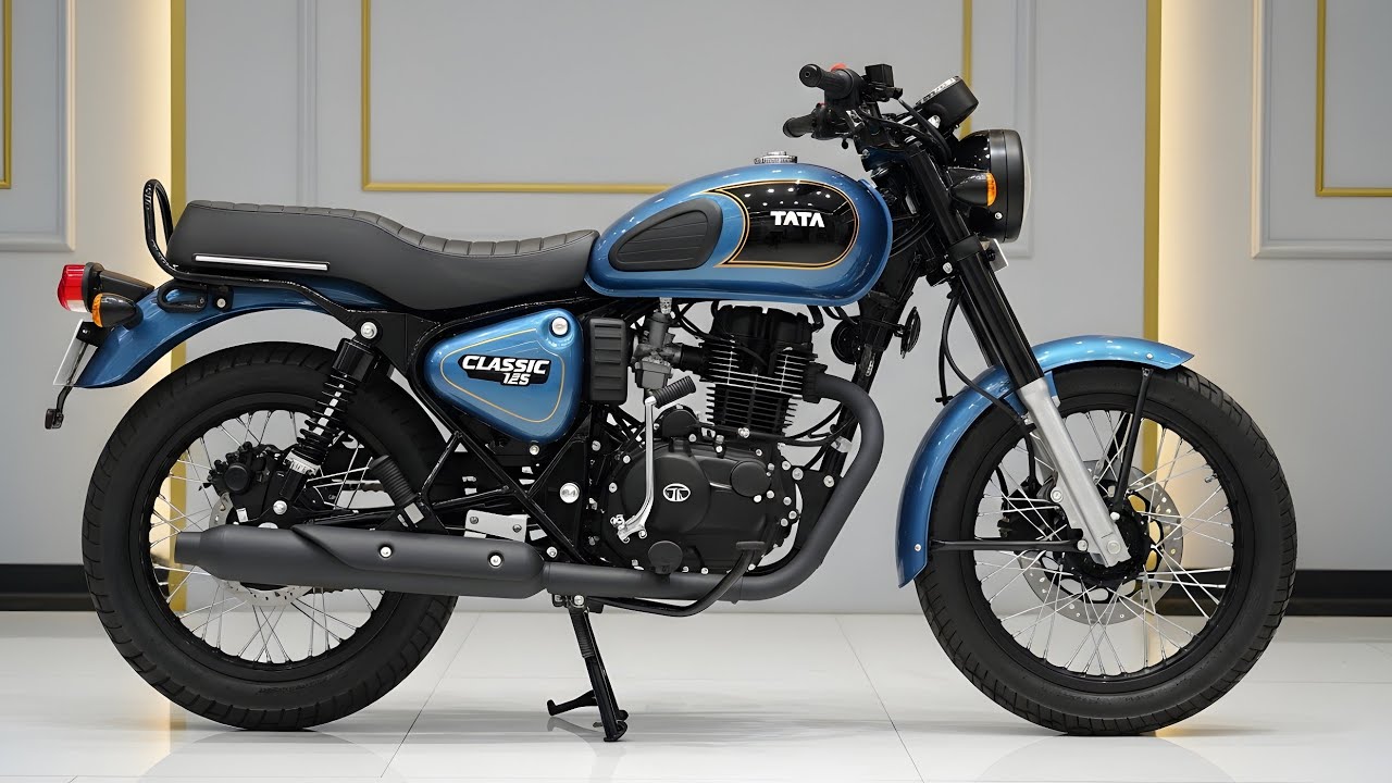 😲 Tata Classic 125 2026 года 🔥🏍️ Ретро-мощность, потрясающий пробег и цена | Полный обзор!