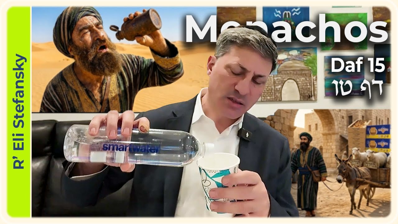 Daf Yomi Menachos Daf 15 by R' Eli Stefansky
