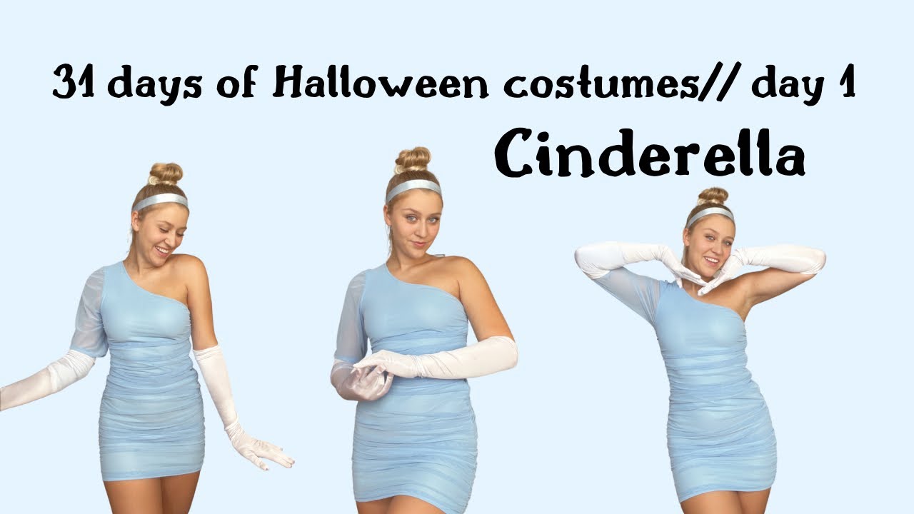 31 DAYS OF HALLOWEEN COSTUMES : DAY 1: 💙 Cinderella 💙