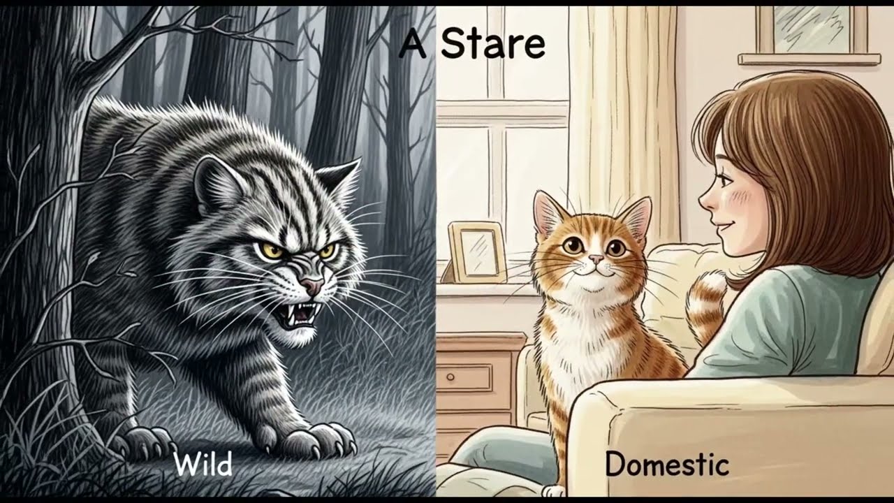 The Heartbreaking Reason Your Cat Stares At You (And 14 Other Signs)