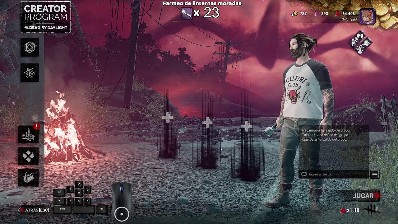 Dia de survie, mas al rato, listos para las persos | DBD