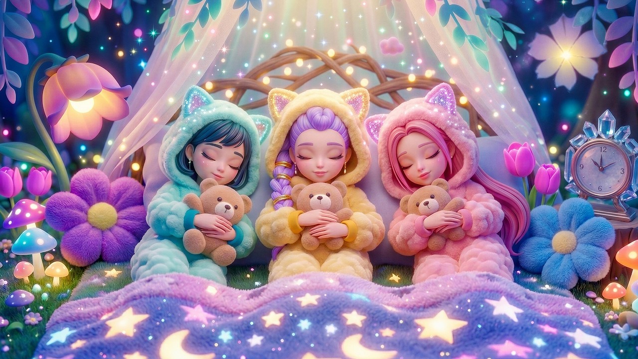 After 5 Minutes 🌙 Melatonin Boost & Deep Calm with Rumi, Mira and Zoey - Kpop Demon Hunters