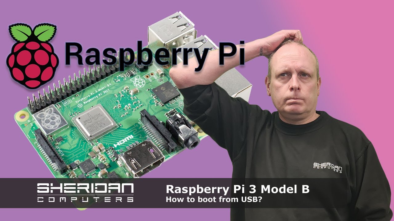 Как загрузить Raspberry PI 3 Model B с USB-накопителя