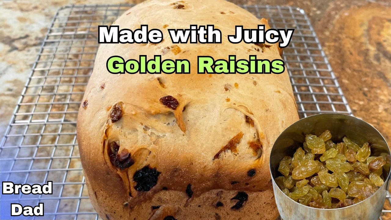Bread Machine Cinnamon Raisin Bread 🍞- Easy Recipe & No Oven Required