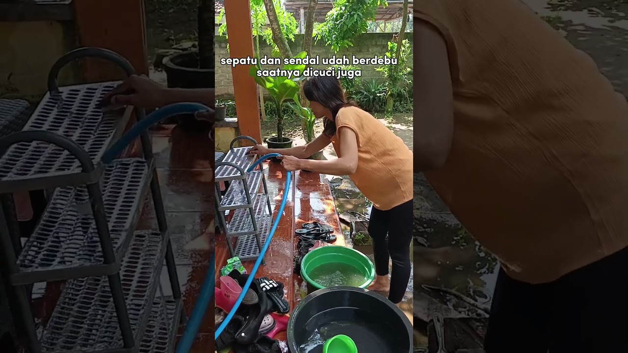 kegiatan kalau pulang kerumah ibu ada aja yang diberesin