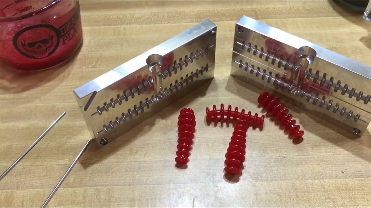 Mold review! Epic bait molds 2.3 in catfish dip tubes!