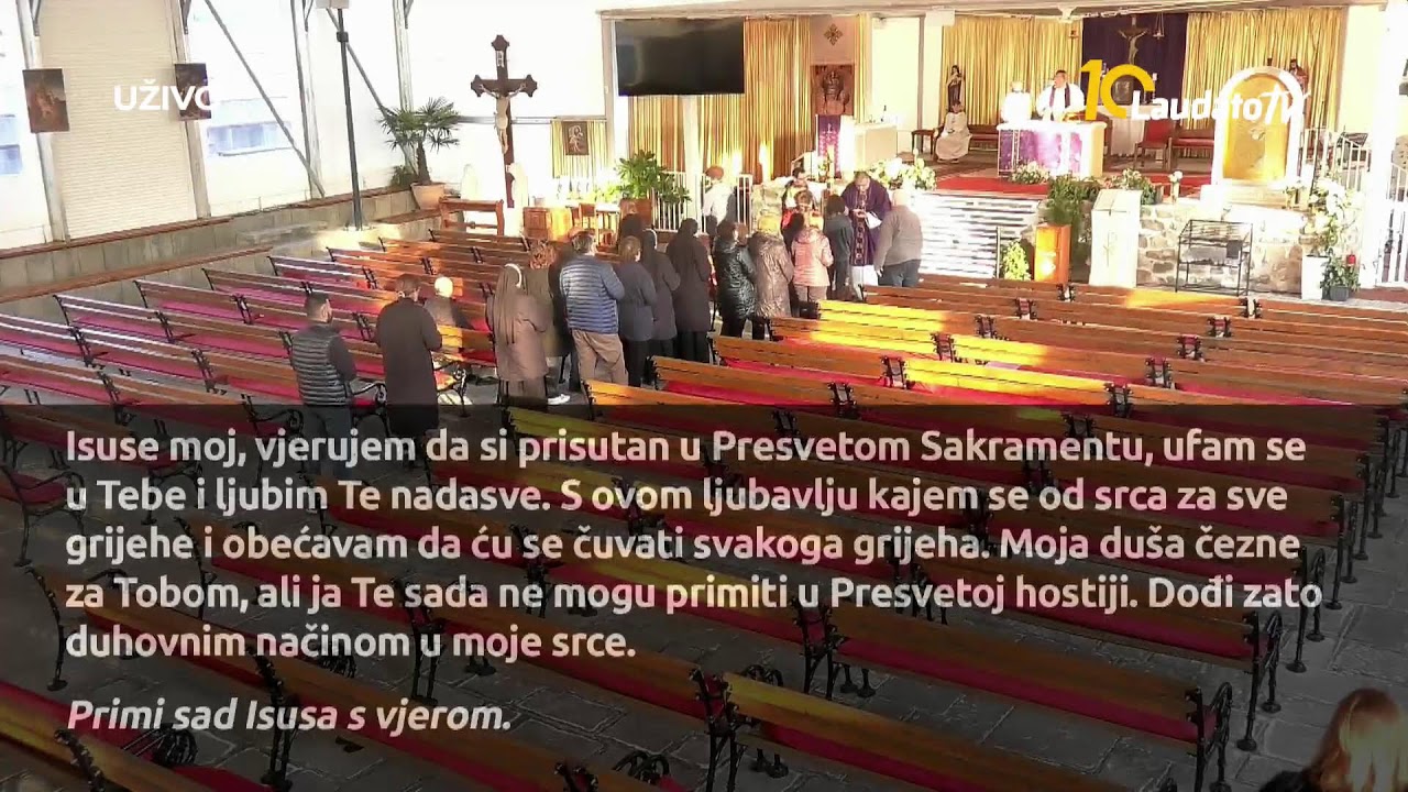 [UŽIVO] Sveta Misa Remete