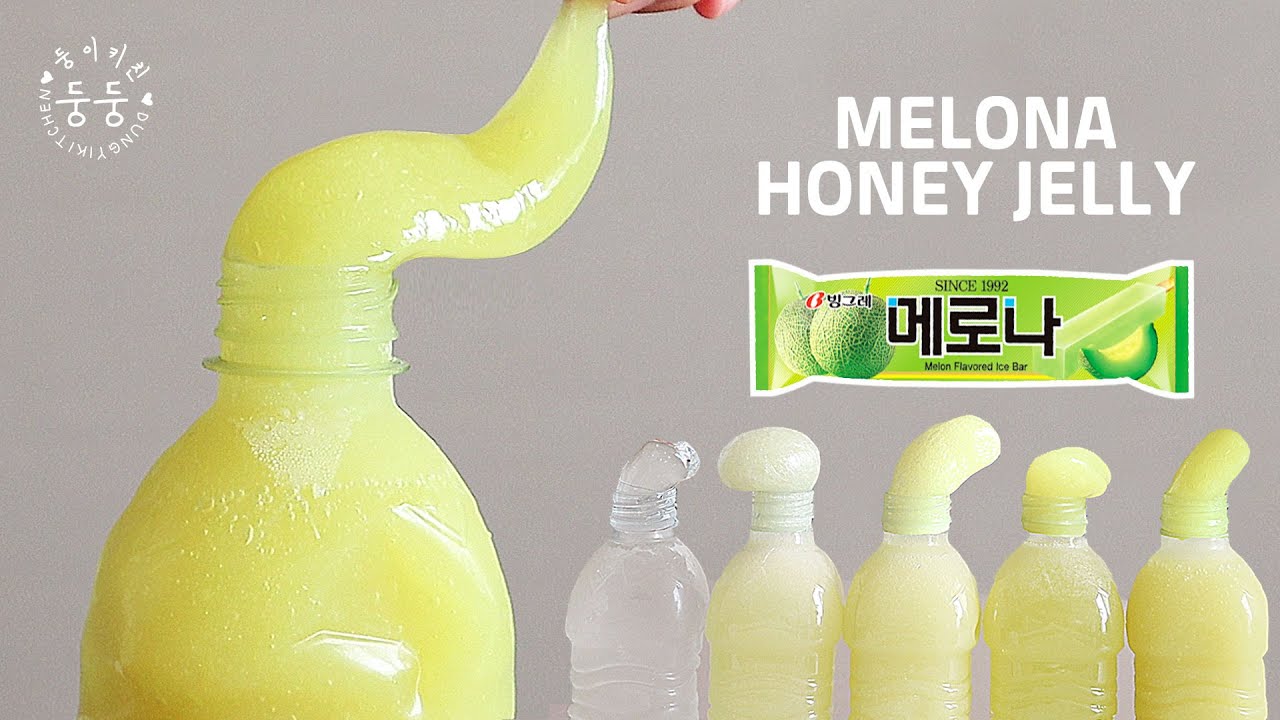 MELONA Медовый желе рецепт [2 ингредиенты]