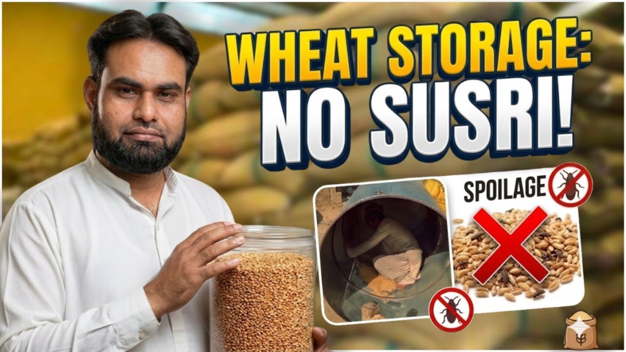 How to Store Wheat for Home | No Susri, No Insects
