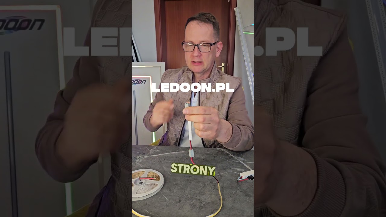 Sterowanie taśmą led mono, sterownik kt&oacute;ry zmieścisz wszędzie #oświetlenie #taśmaled #ledy