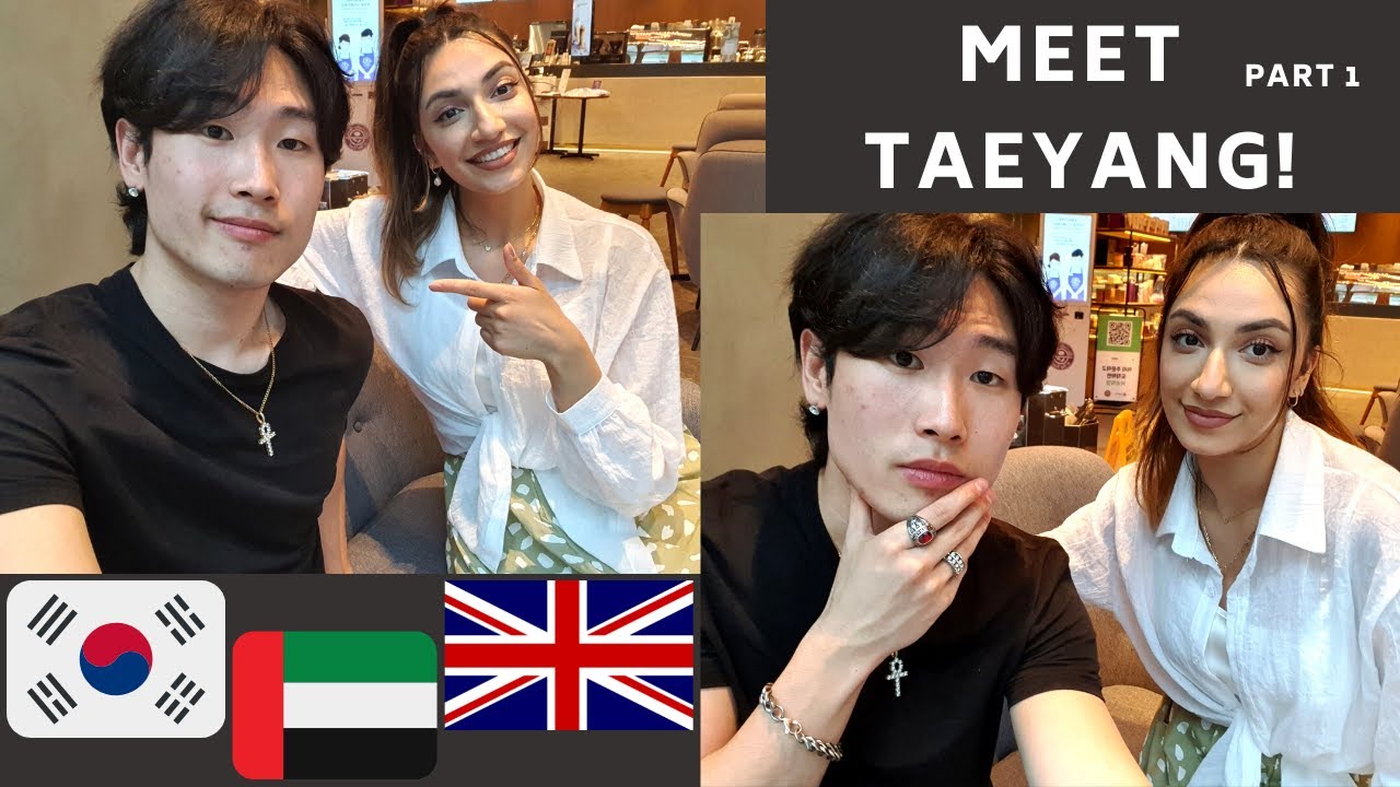 Get to know Taeyang with me! Interview on Middle Eastern culture & British Culture