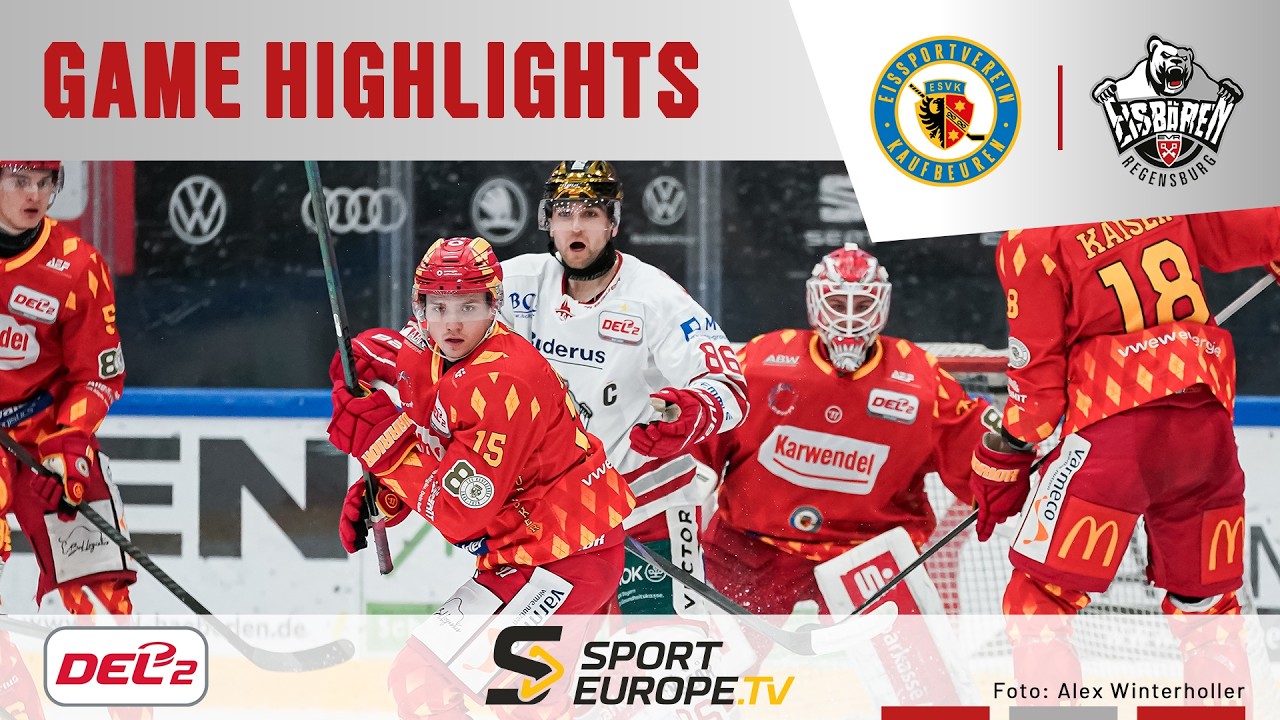 GAME HIGHLIGHTS - ESV KAUFBEUREN - EISBÄREN REGENSBURG - 22.02.2026