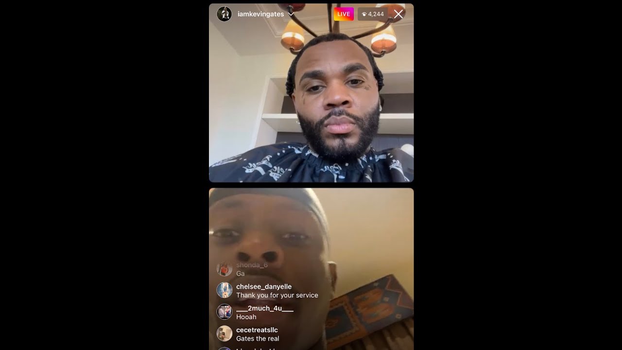 Kevin Gates Live on IG Part 2 | Talks Dreka Bringing Him Down, Talks To Fans & More 8/30/22