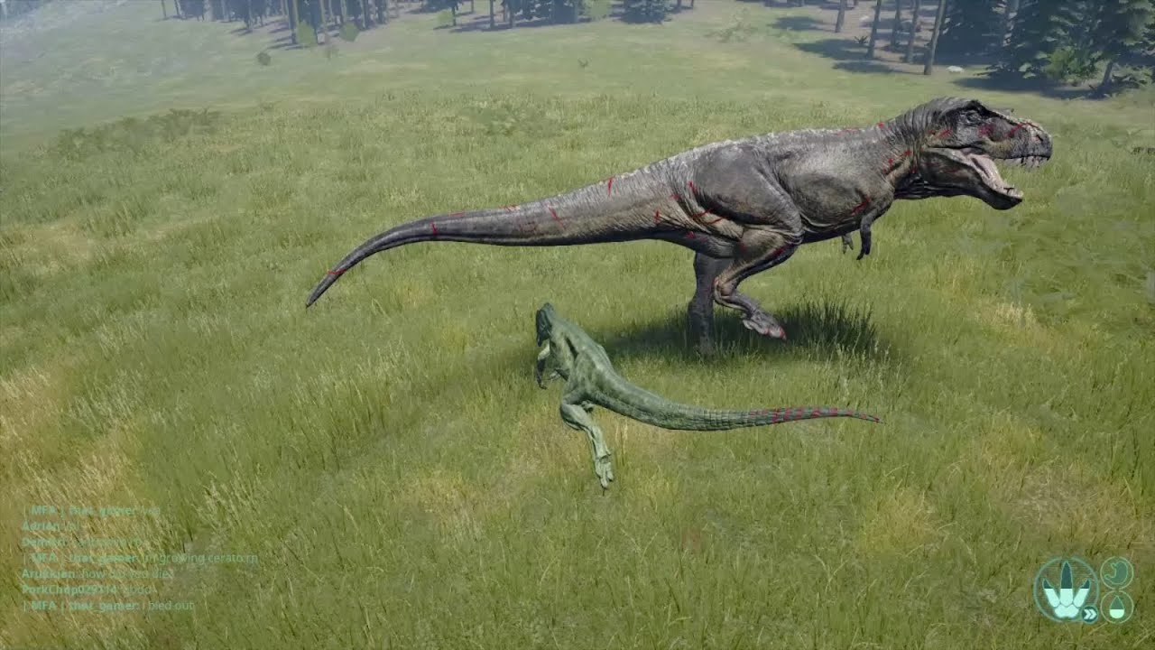 The Isle Legacy - Dilophosaurus on crack
