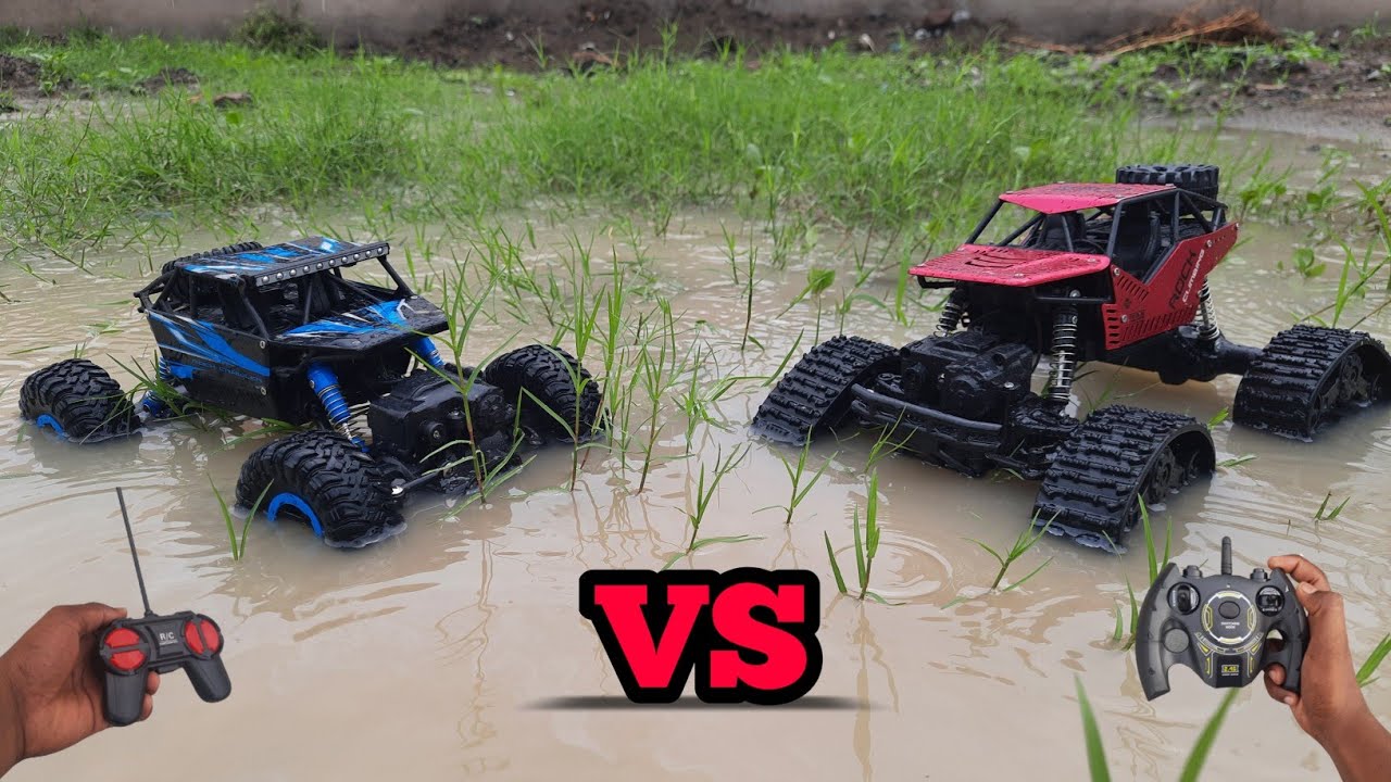Water Testing Of Rock Crawlers || Water Proof Rock Crawlers || Rc Cars Monster Truck || JCB Toys