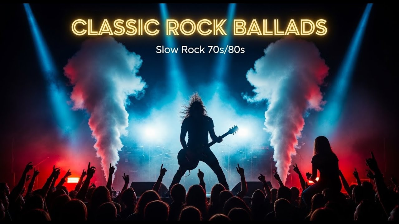 70s Slow Rock & Classic Rock Ballads | Scorpions Inspired Emotional Songs