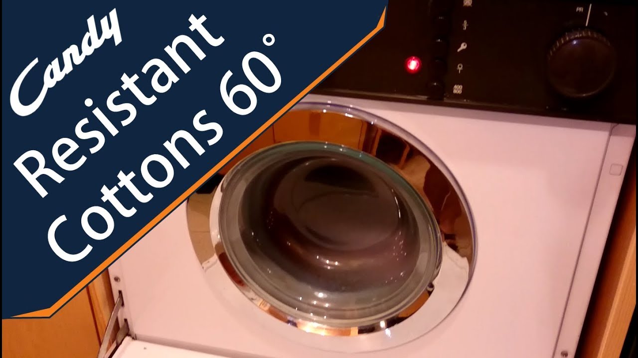 Vintage Candy A 67 X built-in washing machine - Resistant Cottons 60°C