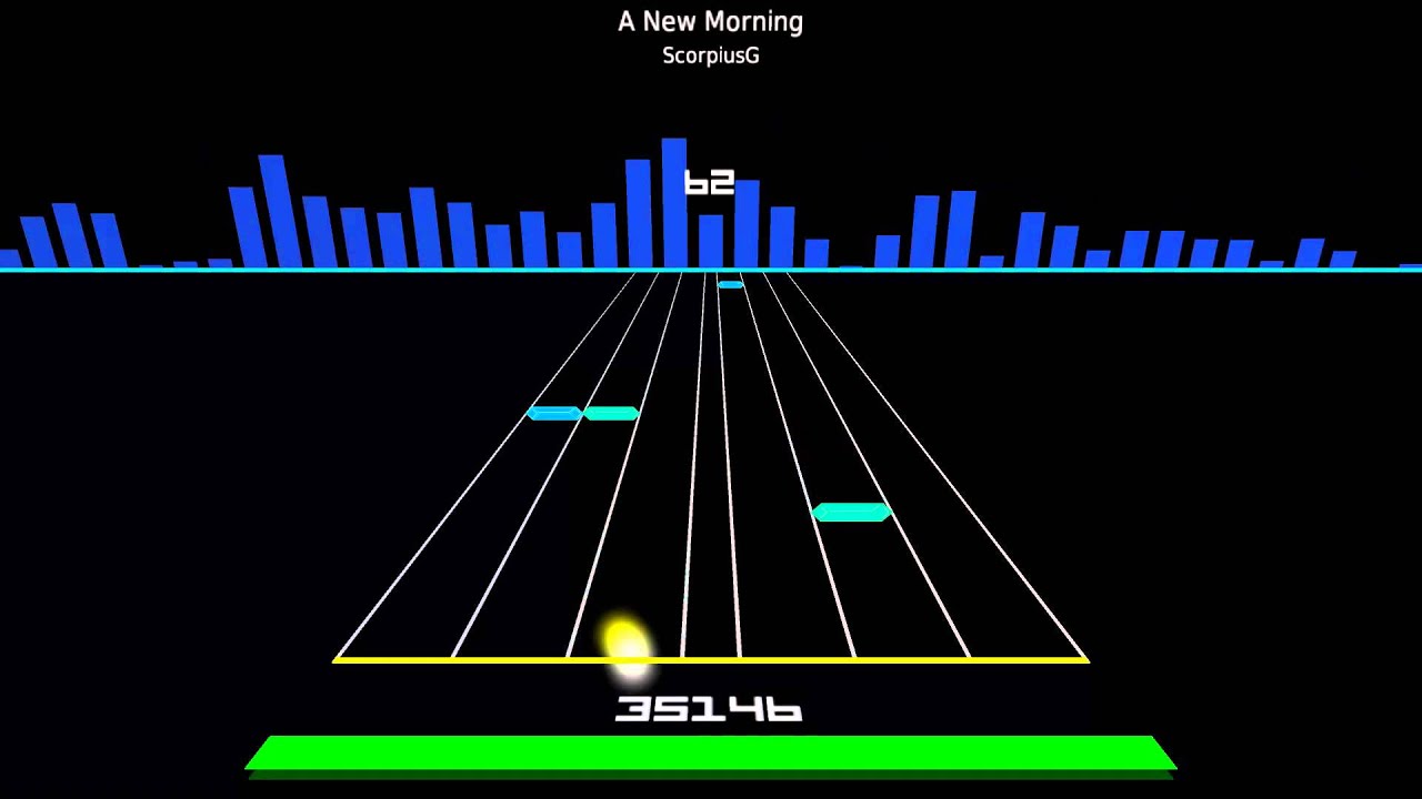 Unity Rhythm Game Project Test - A New Morning (visual update, game download)