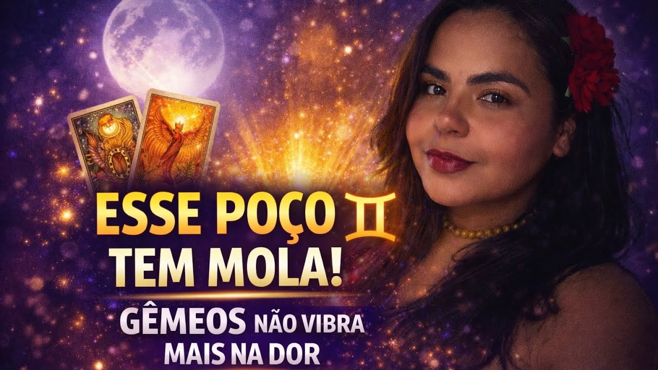 GÊMEOS ♊ Esse Poço Tem Mola! Você Aprendeu e Não Vibra Mais na Dor 🔥 Tarot