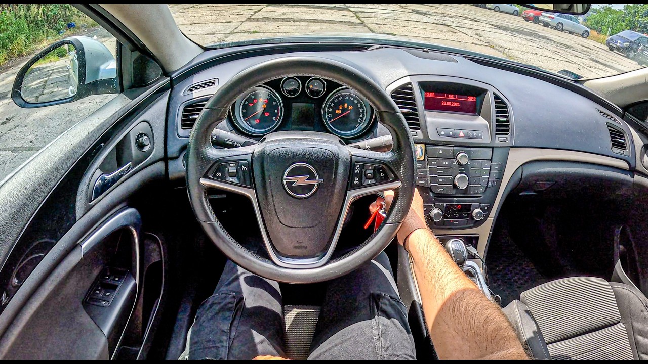 2012 Opel Insignia I [1.8 140hp] |0-100| POV Test Drive #2096 Joe Black