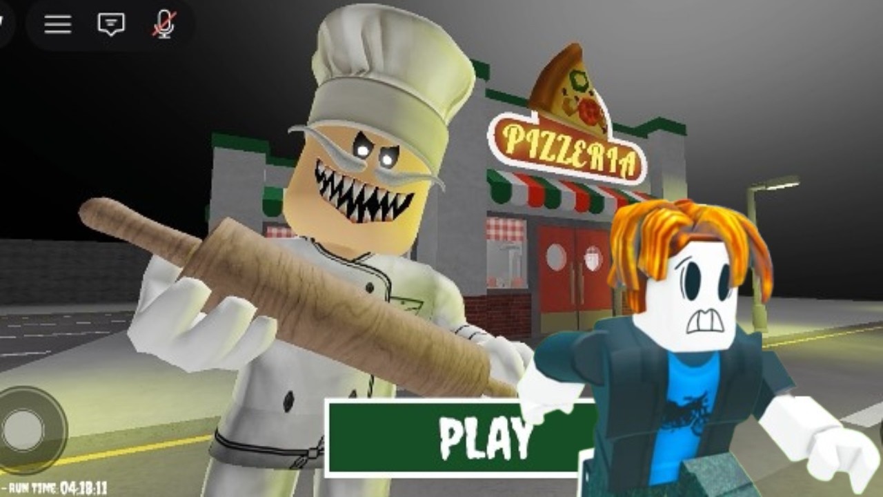 Escape Papa Pizza's Pizziria! SCARY OBBY Roblox! Gameplay Walkthrough no Death 4K