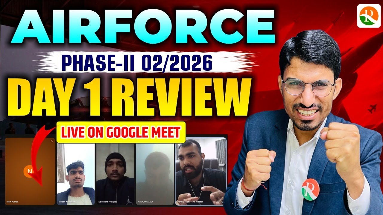 Airforce Phase-II Day 1 Review 2026 | Airforce Phase 2 Experience | Airforce phase 2 review