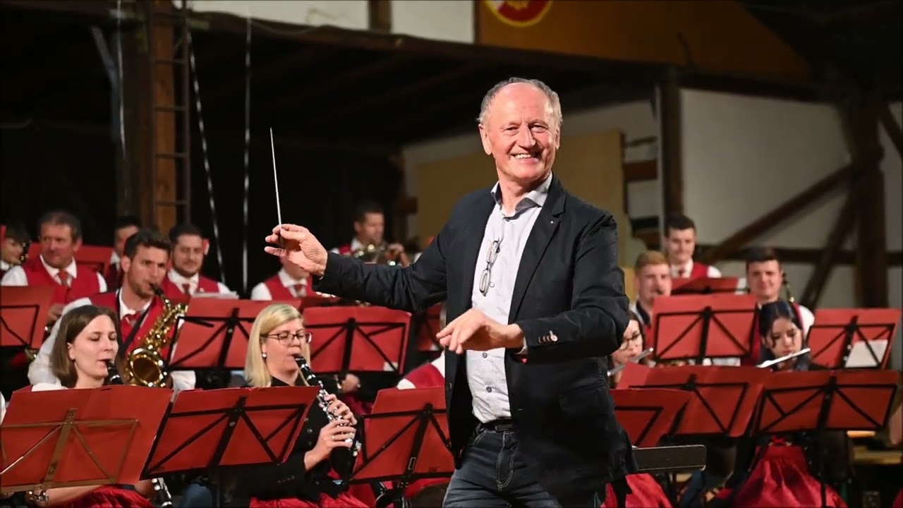 Willi Eder Marsch - dirigiert vom Komponisten Huby Mayer - interpretiert von der Glantaler Blasmusik