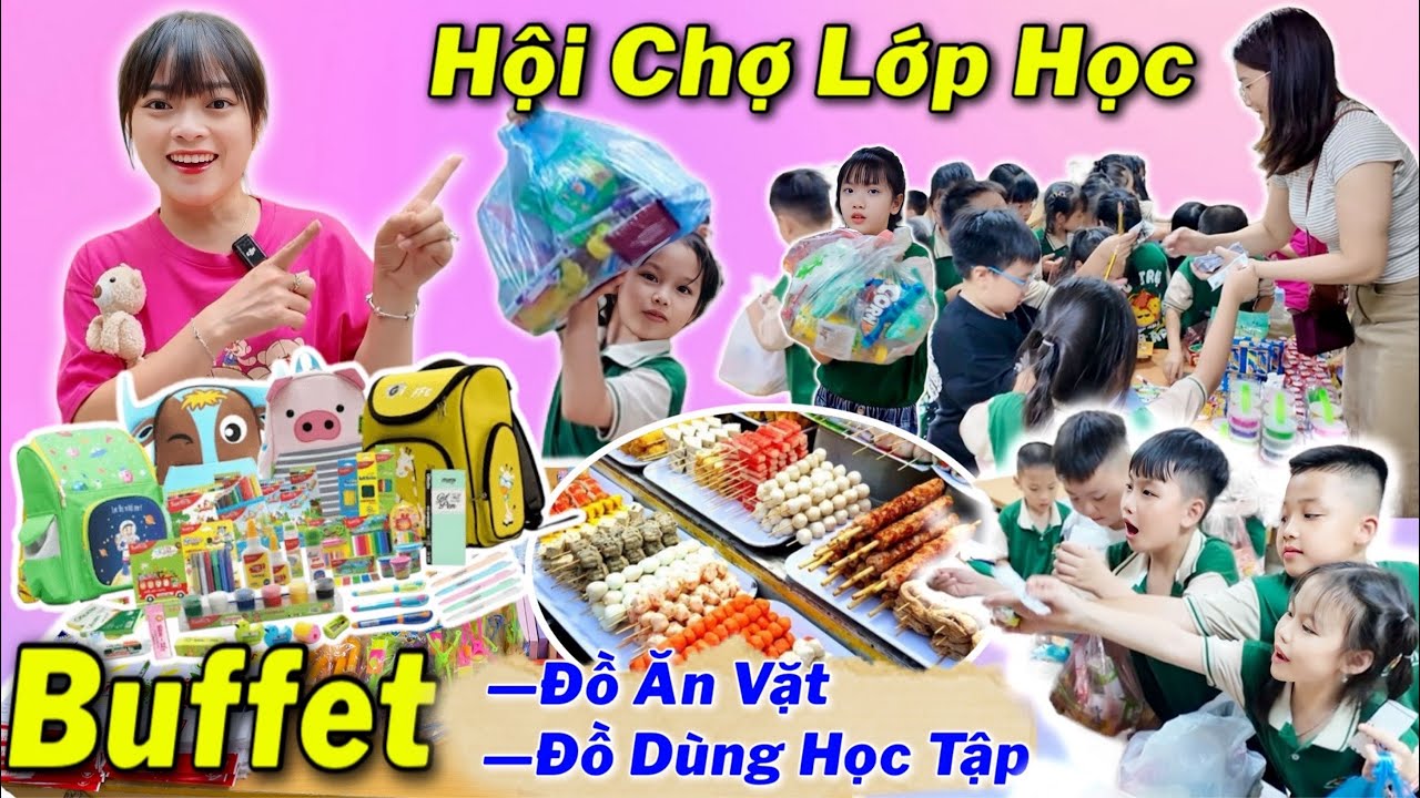 Tổ Chức Hội Chợ Đổi Sao Tại Lớp Quỳnh Nhi 2A6