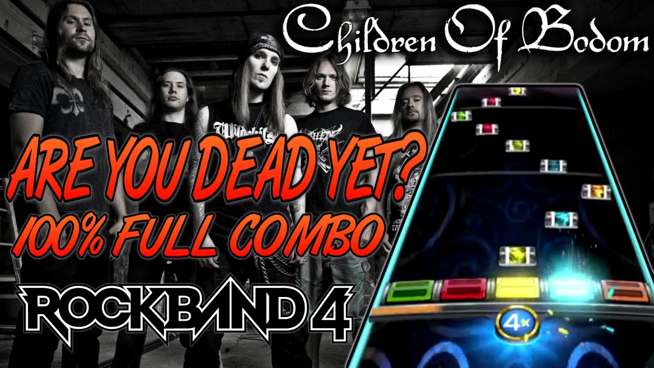Children Of Bodom - Are You Dead Yet? 100% Full Combo (Rock Band 4, Expert)