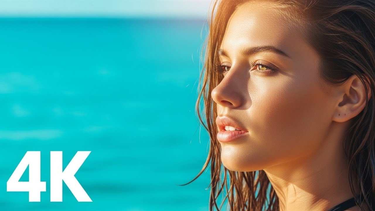 Blue Paradise Lounge 2025 💙 Chill Tropical Deep House Mix for Gentle Beach Relax