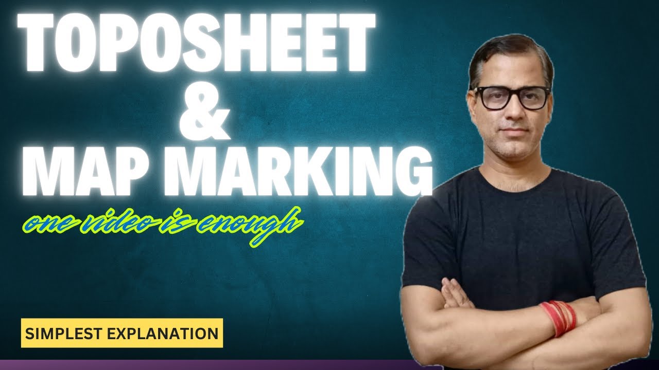 Topography and Map Marking | ICSE CLASS 10 | @sirtarunrupani