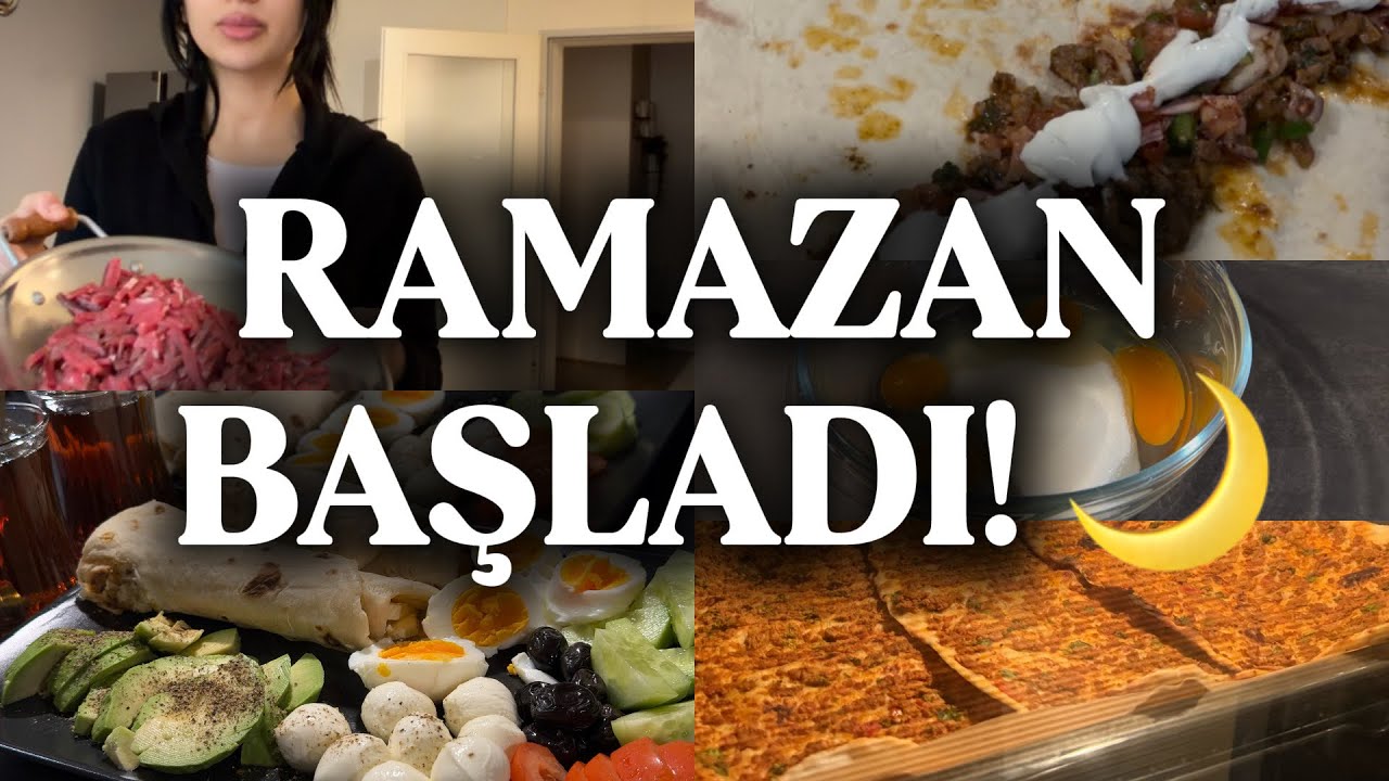 İlk Sahur, İlk İftar, İlk Heyecan 💛 Ramazan Vlog 1. Gün