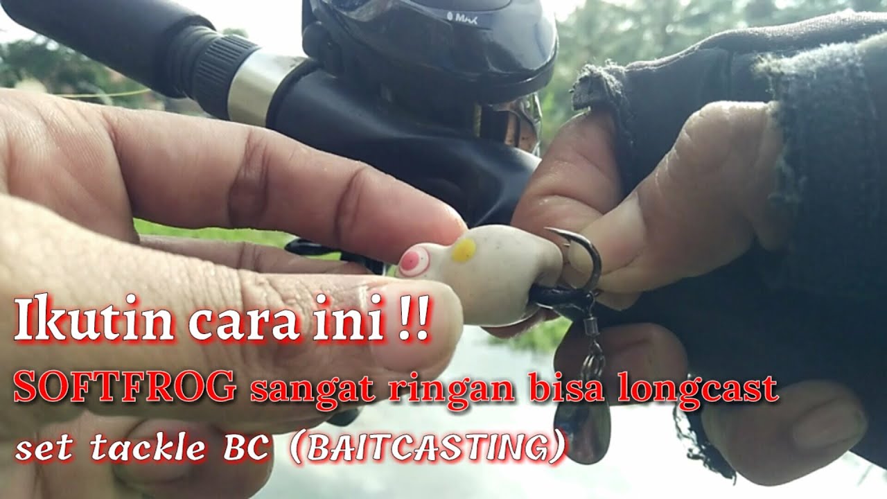 CARA SOFTRFOG RINGAN BISA LONGCAST PAKAI TACKLE BAITCASTING (BC) ||TEST STRIKE