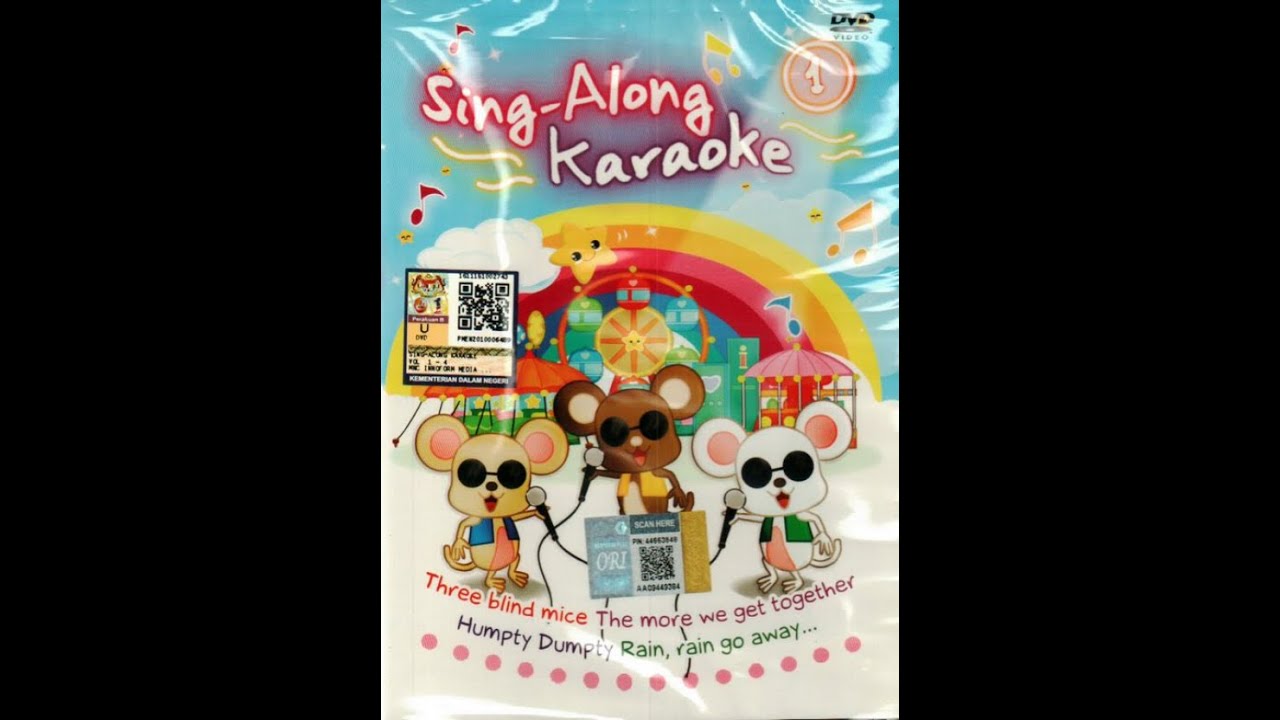 Sing Along Karaoke Volume 1 (2009 Innoform DVD Release)