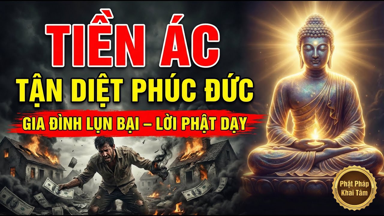 Gia Đình Lụn Bại Vì Tiền Ác: Lời Phật Chỉ Ra 5 Nghề Tận Diệt Phúc Đức