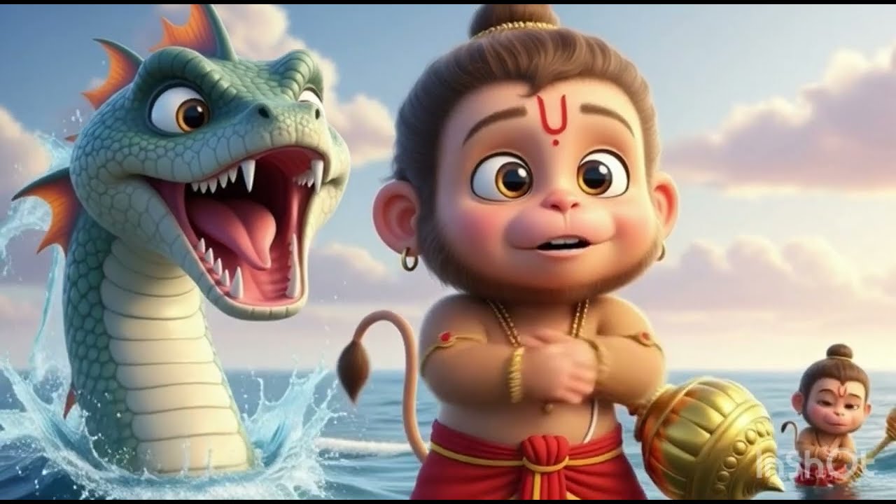 Shree Hanuman Chalisa | Kids videos | Bhakti | Jai Shree Ram | Kids Cartoons Hanuman ji Video #kids 