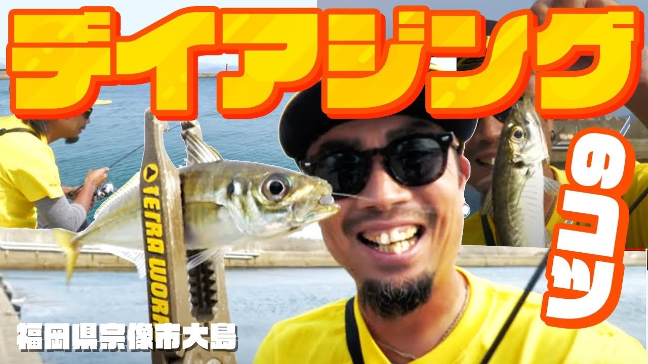【アジング】港でデイアジング！（ルアーパラダイス九州）