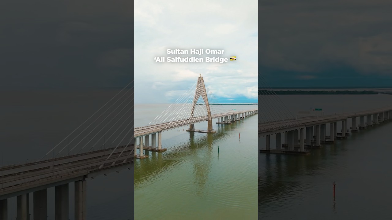 Jembatan TERPANJANG di Asia Tenggara 🇧🇳 #OverlandBorneo