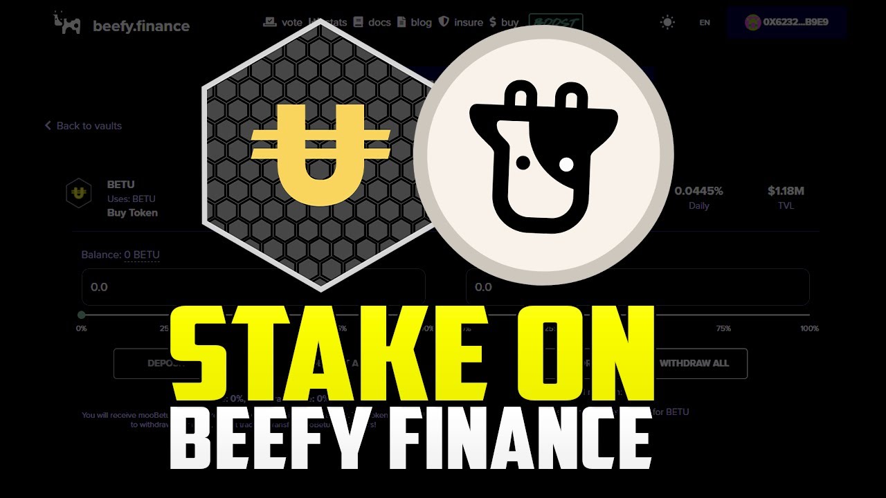 How to Stake BetU for Passive Income | Beefy Finance Tutorial